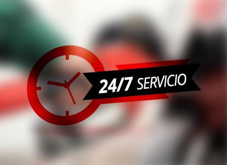 Servicio las 24 hrs.